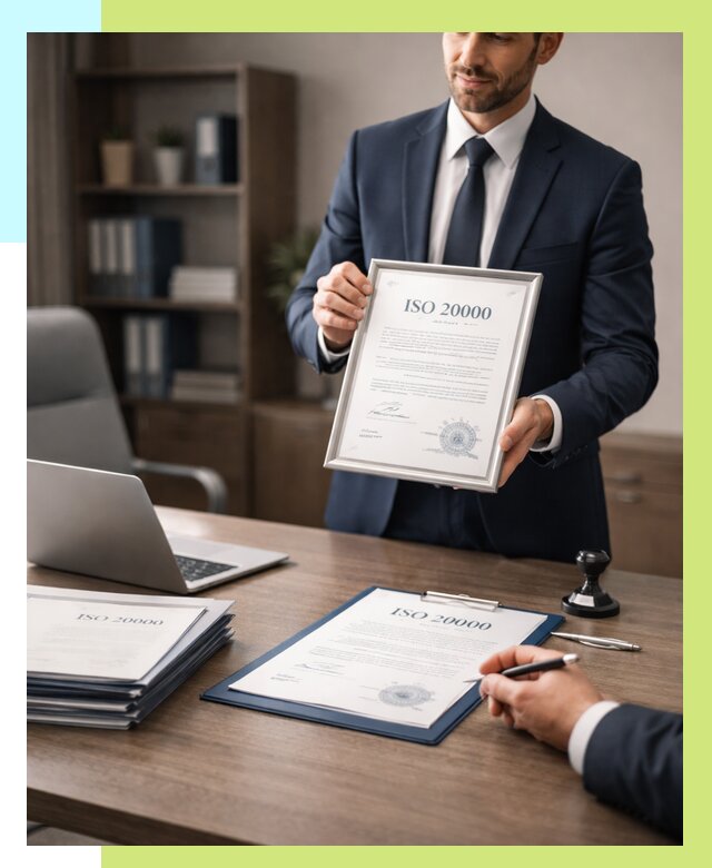 Сертификат ISO 20000 в Костомукше под ключ от 122424 р., Сертэкс